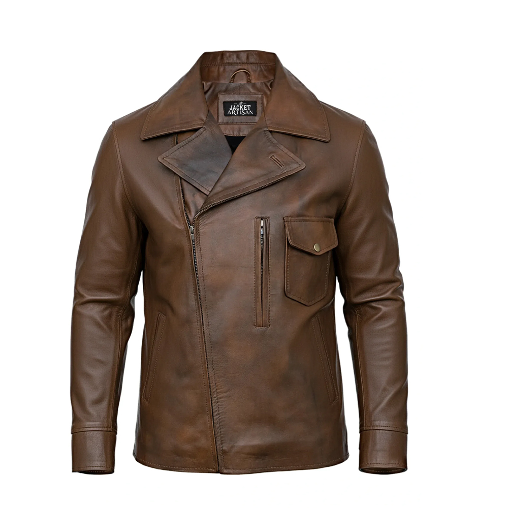 04 Men's Cafe Racer Jacket - Image 1