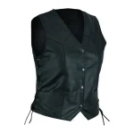 Women's Leather Vest