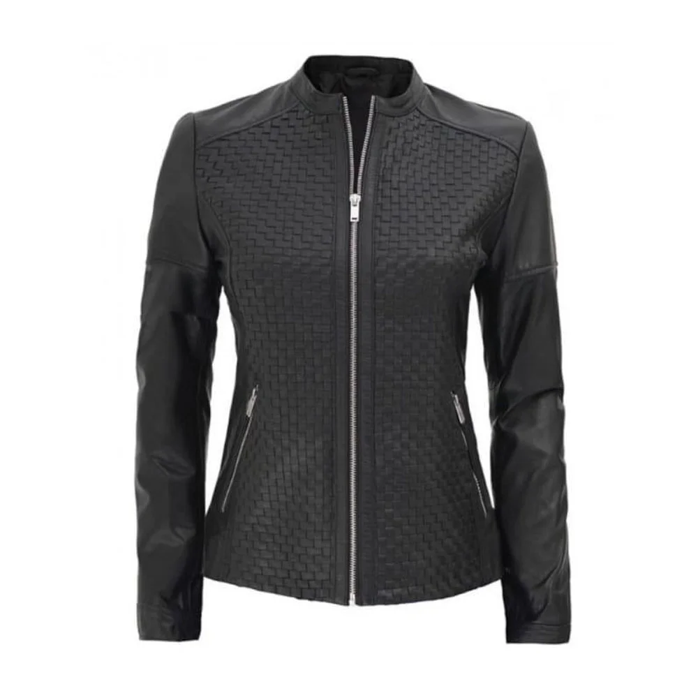 12 Women's Biker Jackets - Image 1
