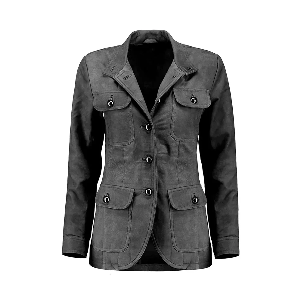 2 Women's Leather Coats - Image 1