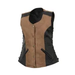 Women's Leather Vest