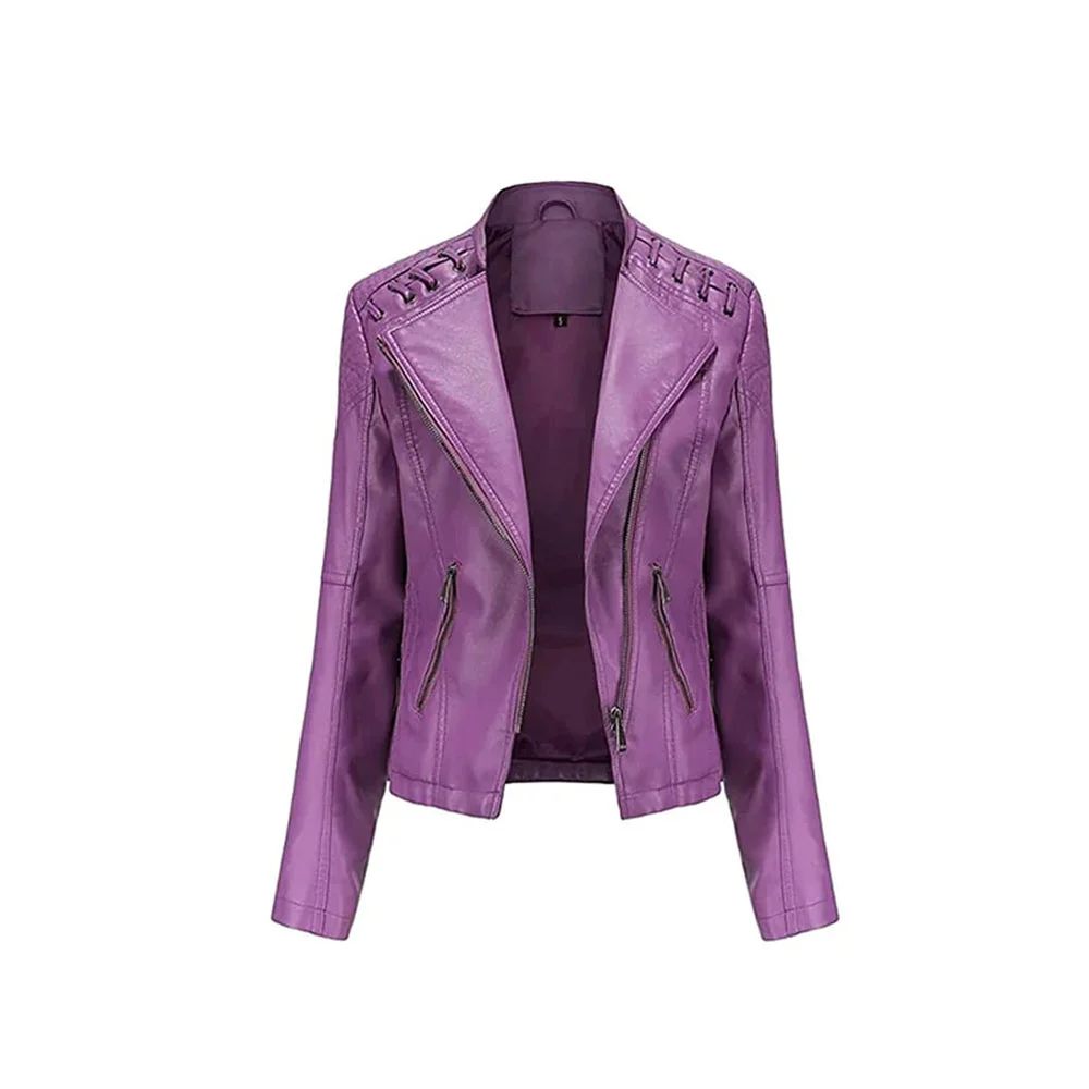 7 Women's Biker Jackets - Image 1