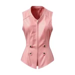 Women's Leather Vest